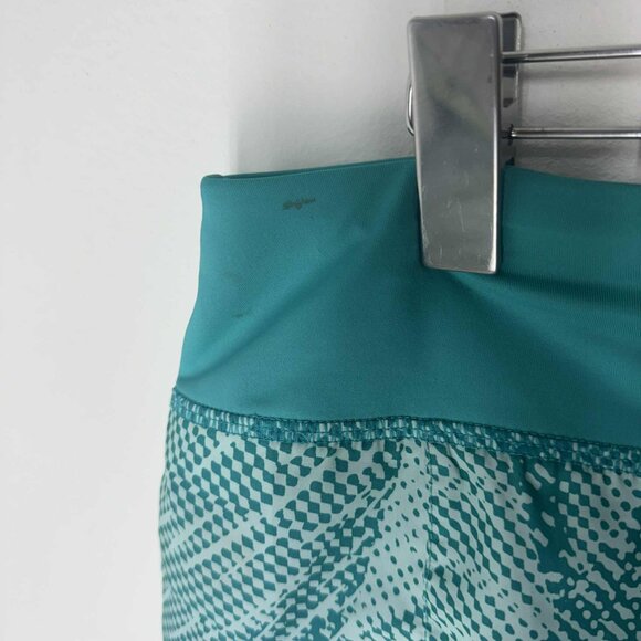 Nike Women's Short Active Running Dri-Fit Blue Medium - Picture 3 of 8